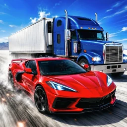 Icône de Traffic Car Racer: Driving 3D